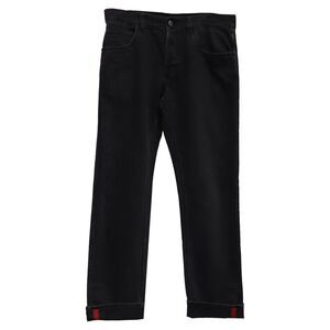 Gucci Web Regular-Fit Jeans in Black Cotton